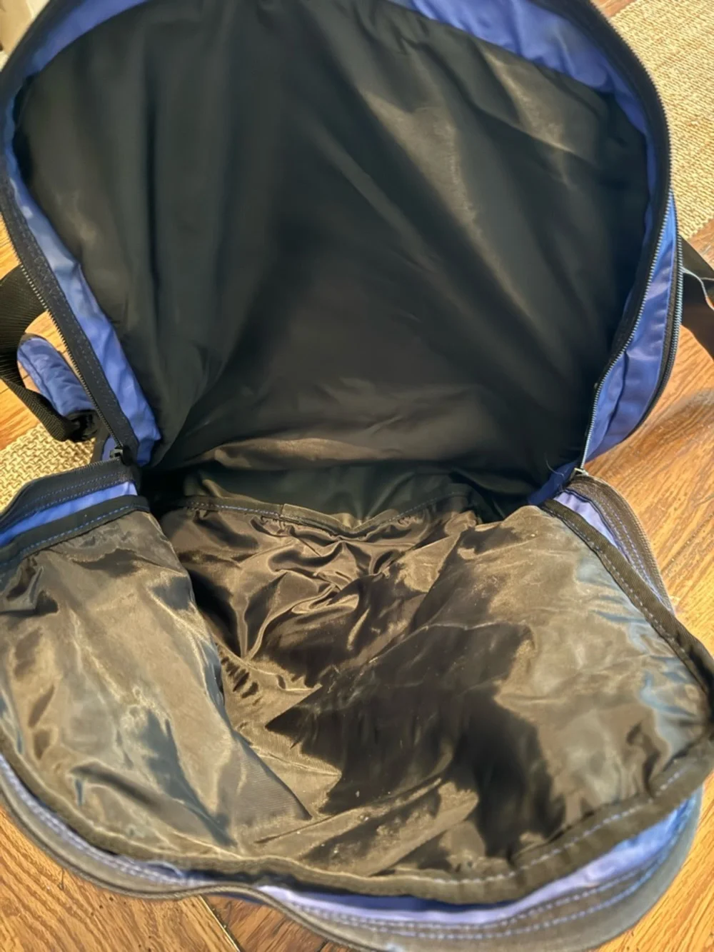 LL Bean Blue Travel Duffel Bag - XL capacity Vintage Y2K
